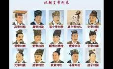 漢朝29位皇帝順序列表（漢朝歷代帝王順序表及在位時(shí)間）